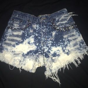 Jean shorts